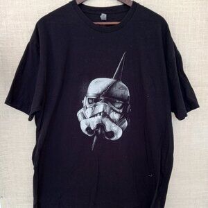Next Level Star Wars Black Graphic T-Shirt